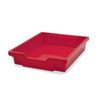 8pk 12.3" x 16.8" x 3" Shallow F1 Tray Heavy Duty School Industrial & Utility Bins Flame Red - Gratnells: Desk Organizers - 2 of 2