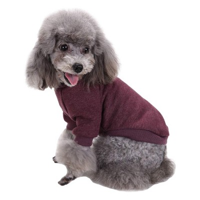 Gooby Dog Clothes Dogs Sweater Soft Puppies Clothing Winter Puppy Sweaters Warm Outfit for Dogs Small XXS XS Cat Apparel (Medium, Brown)