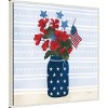 Amanti Art 30"x30" American Gnome IX by Yvette St. Amant Framed Canvas Wall Art Print - 2 of 4