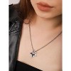 Indie Grunge Star Pendant Choker - Y2K Silver Hippie Necklace for Women - 4 of 4