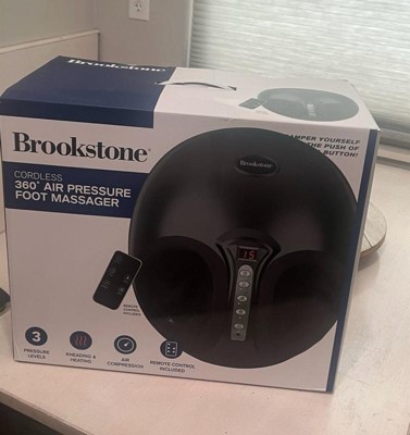 Brookstone 360 Air Pressure Foot Massager Target