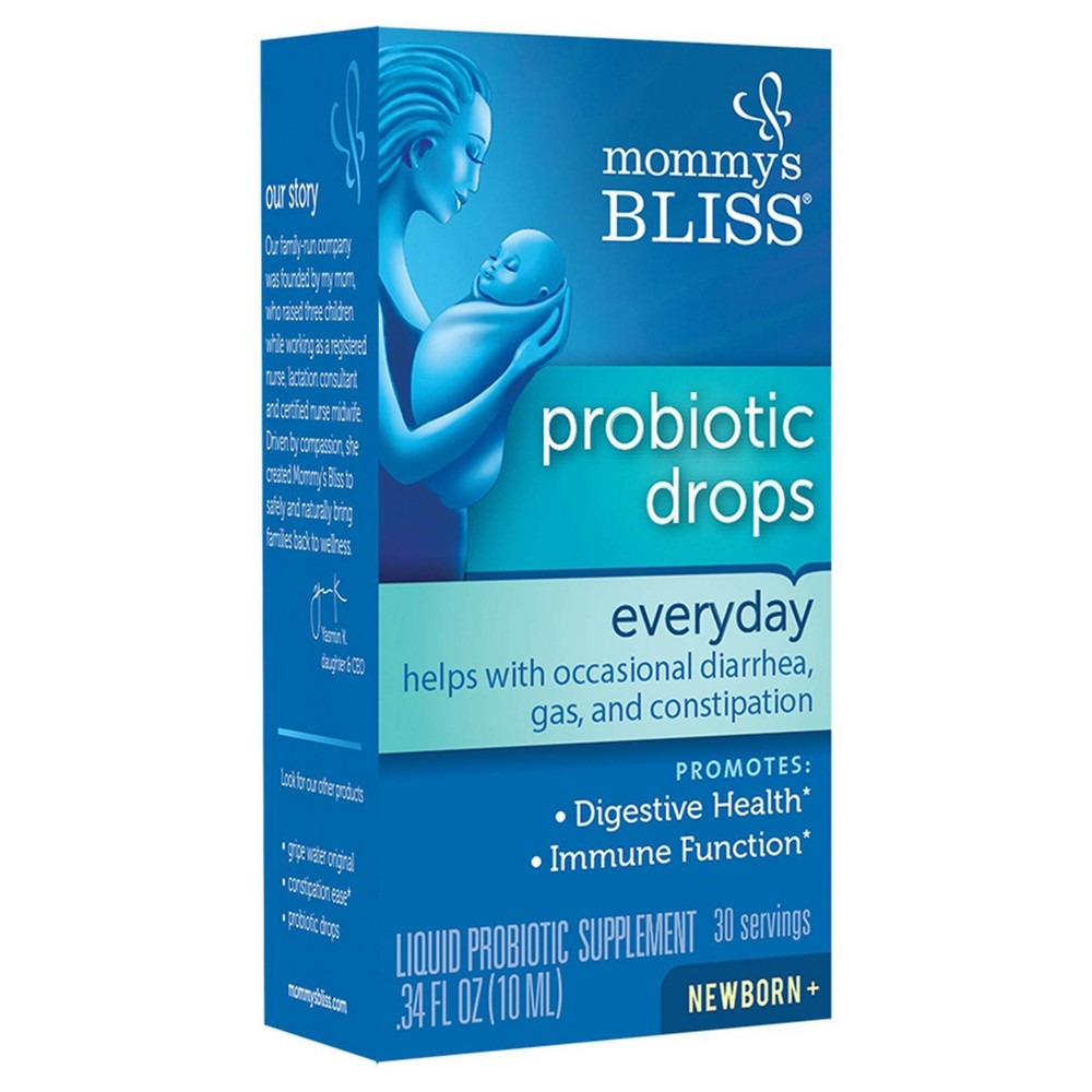 UPC 679234055638 product image for Mommy's Bliss Probiotic Drops for digestive health and immune function - 10 ml | upcitemdb.com