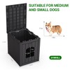 Decksplore Pet House Waterproof Dog Kennel Portable Outdoor Shelter for Rain Snow UV Protection - 2 of 4