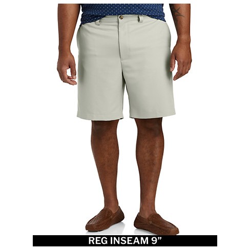 Oak Hill Microfiber Shorts - Men's Big And Tall Khaki X : Target