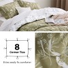 Bedsure | Reversible Floral Duvet Cover Set with Zipper Closure 3Pcs - 4 of 4