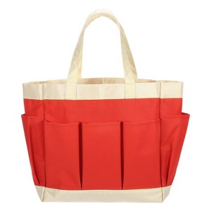 Unique Bargains 600D Oxford Waterproof Garden Tool Organizer Storage Carrier Bag 11.22" x 5.12" x 11.02" - 1 of 4