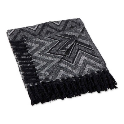 50"x60" Zig-Zag Chevron Throw Blanket - Design Imports