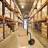 Hand Truck Dolly,2 Wheel Dolly Cart And 4 Wheel,Push Cart With Swivel Wheels 330 LBS Capacity Heavy-Duty Luggage Trolley Cart - 2 of 4