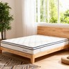 Gaoyangjiaju 12 Inch Hybrid Mattress with Individually Wrapped Coils  Tencel Fabric, 54 x 75 Inch for Bedroom - 2 of 4