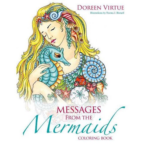 48+ Mermaids In Paradise Coloring Book Best HD
