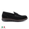 Mateo Made in Italy Men’s Suede Penny Loafers by Alpine Swiss - 2 of 4