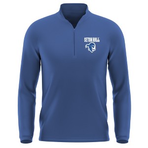 Men's Seton Hall University Adult Active Sport 1/4 Zip Pullover Left Chest Logo - 1 of 4