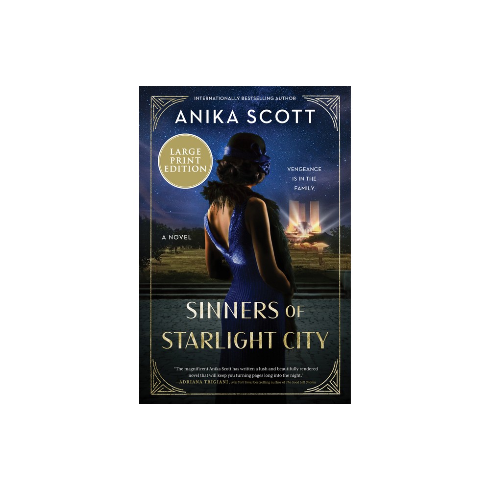 Sinners of Starlight City - Large Print by Anika Scott (Paperback)