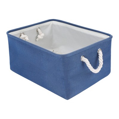 REGALWOVEN Cotton Collapsible Lightweight Sturdy Open Storage Bins 3 Pcs