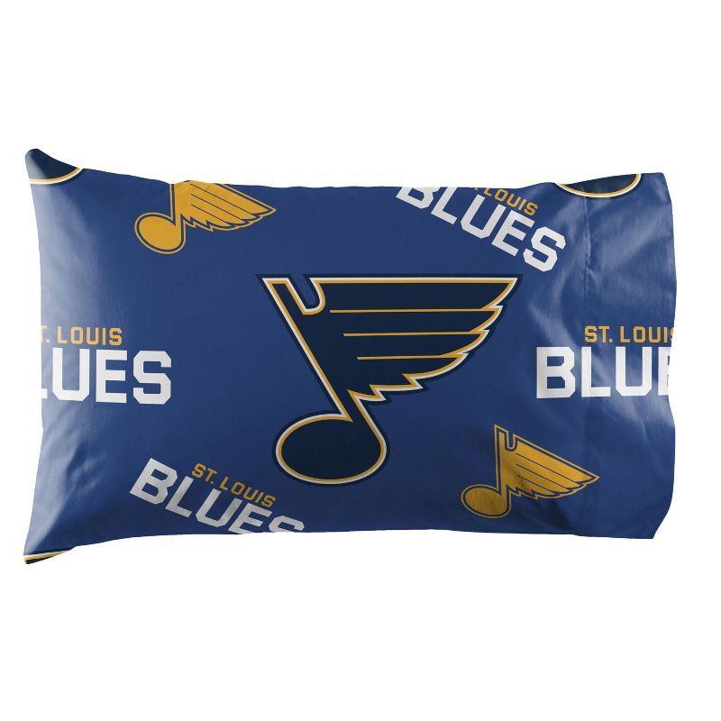 NHL St. Louis Blues Rotary Bed Set, 3 of 4