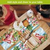 Briarwood Lane Summer Double Sided Placemat (4-pack) 17x11.25 Flamingo Pair For Summer Pineapple Placemat - 3 of 4