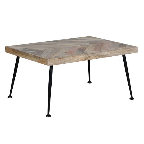 The urban port mango deals wood coffee table