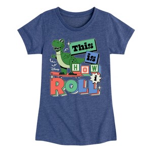 Girls' - Disney - Toy Story Fitted Short Sleeve Graphic T-Shirt - 1 of 4