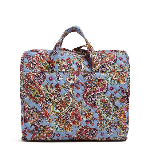 Vera Bradley Women's Cotton Large Travel Duffel Bag Provence Paisley :  Target