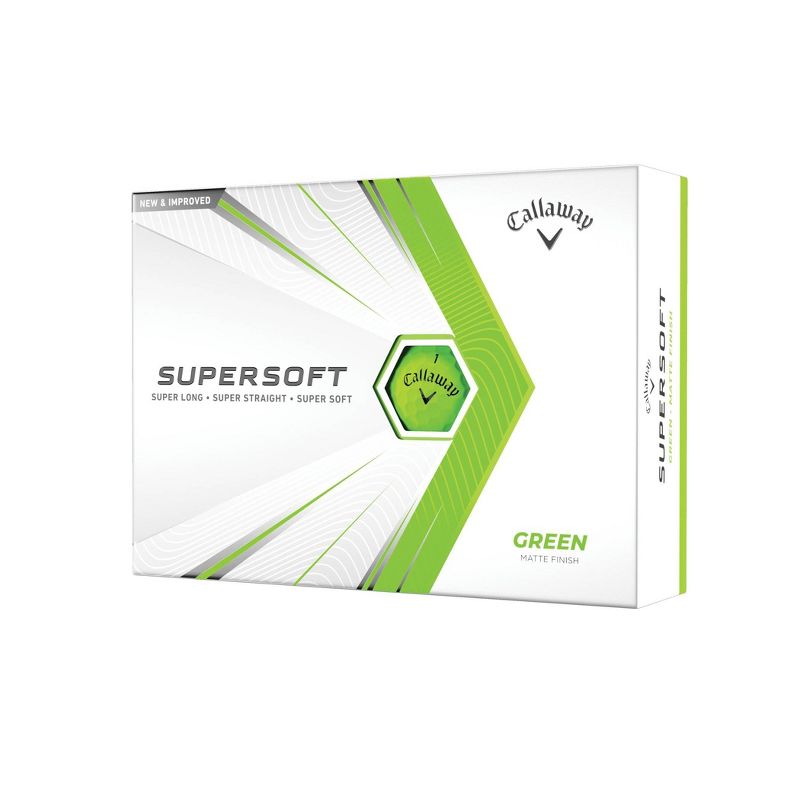 Callaway Supersoft Golf Balls 12pk  - Green, 1 of 6