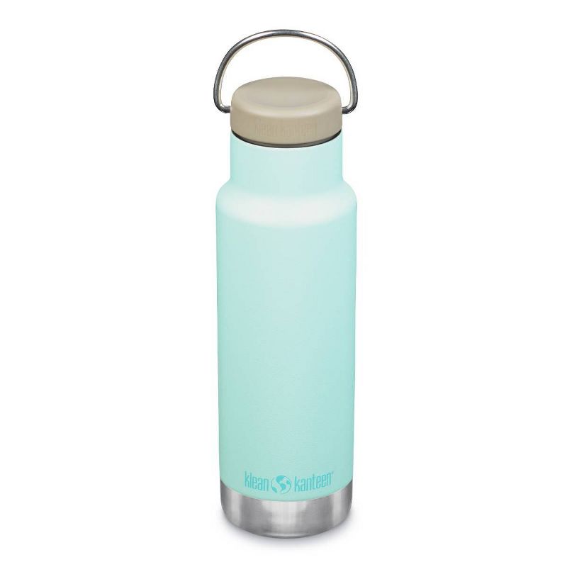 Klean Kanteen 12oz Vacuum Insulated Classic Narrow Stainless Steel Water Bottle with Loop Cap, 1 of 5