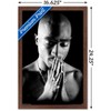 Trends International Tupac - Praying Framed Wall Poster Prints - 3 of 4