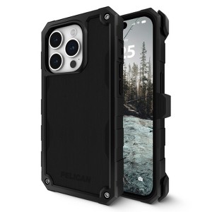 Pelican Shield Apple iPhone 15 Pro MagSafe Compatible Case with Holster - 1 of 4