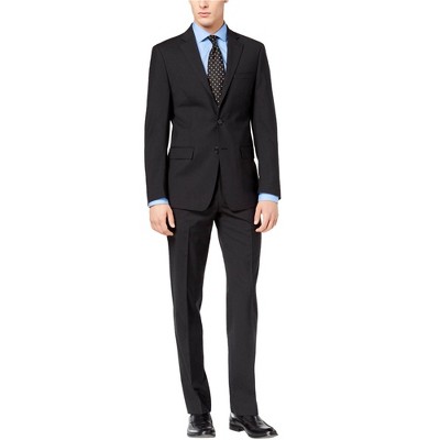 Calvin Klein Mens Slim-Fit Two Button Formal Suit