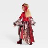 Burgundy Bloom Pirate Kids' Costume Dress - Hyde and EEK! Boutique™ - 2 of 3