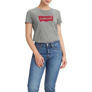 Levi's Women's The Perfect Tee Core Batwing Logo T-Shirt - 1 of 2