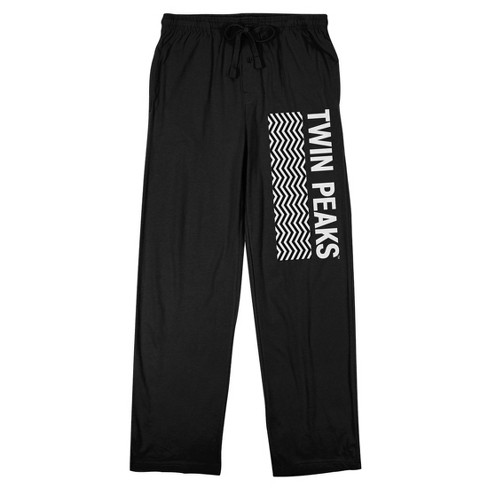 Twin Peaks 1990 Men's Black Sleep Pants : Target