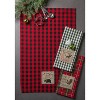Design Imports  Christmas Embellished Dishtowel Set 3 Piece, 18X28", Cabin Christmas - 2 of 4