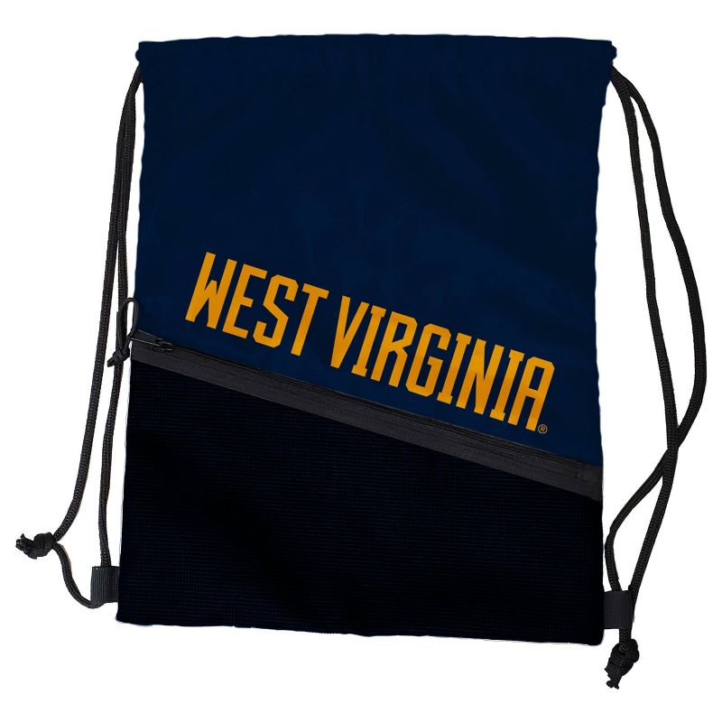 NCAA West Virginia Mountaineers Tilt Drawstring Bag, 1 of 3