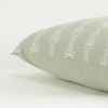 20"x20" Oversize Botanical Striped Square Throw Pillow Cover - Rizzy Home - 4 of 4