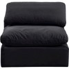 Meridian Furniture,Indulge Velvet Armless Chair - 4 of 4