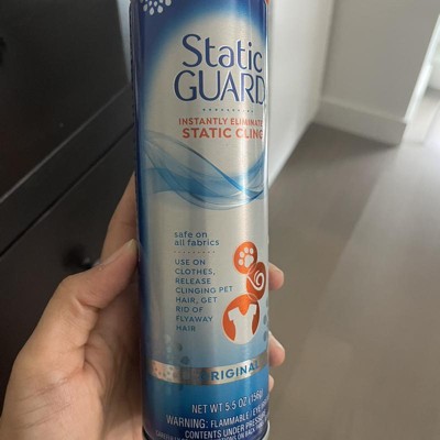 Static Guard Static Cling Spray, 5.5 oz Pack of 6