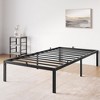 Twin Bed Frame, 6 Inch Heavy Duty Metal Twin Size Platform Bed Frame with Steel Slat Support - 3 of 4