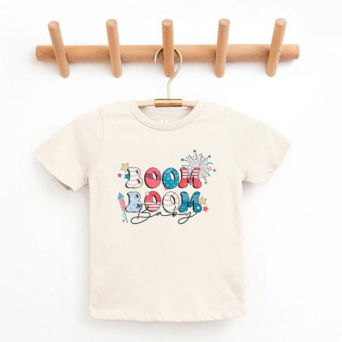 The Juniper Shop Boom Boom Baby Toddler Short Sleeve Tee - image 1 of 2