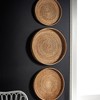 Plum & Post Cane Rattan Round Tray, Set Of 3 - 2 of 3