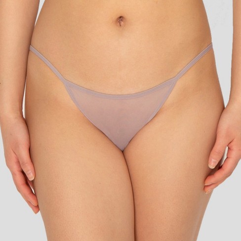 Smart And Sexy Women s Mesh String Panty 6 Packs Target