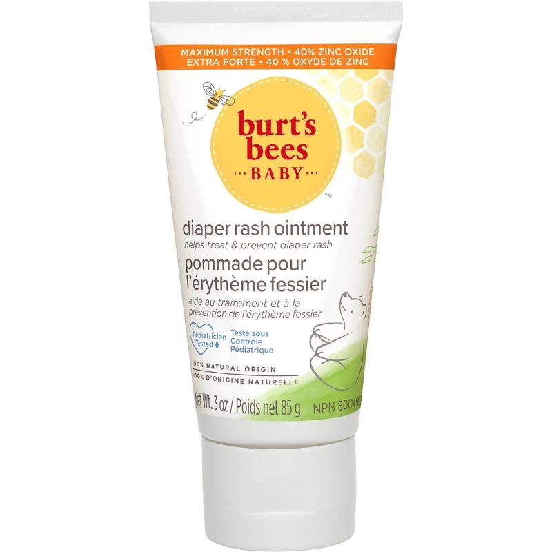 Burt's Bees Baby Bee 100% Natural Diaper Rash Ointment - 3oz, 3 of 13
