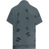 LA LEELA Men's Beach Cruise Holidays Shirts Casual Button Down Shirts For Men Summer Vacation Aloha Tops Hawaiian Shirt - 2 of 4