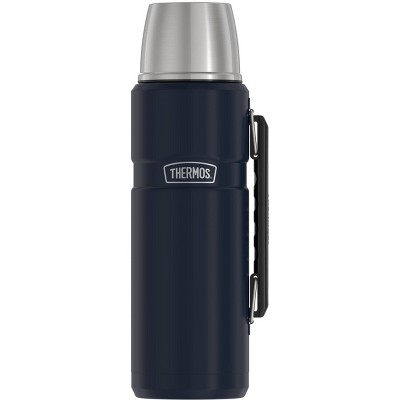 Thermos 40oz Stainless King Beverage Bottle - Midnight Blue