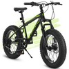 20 Inch Mountain Bike 7-speed for Kids & Teens: High carbon steel frame, disc brakes, durable wide tires, front suspension - 4 of 4