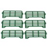 3D to Scale 1/64 6 Pack of 3D Printed Green Plastic Interlocking Fence Panels 64-318-GR - 2 of 3