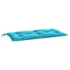 VidaXL Garden Bench Cushion Turquoise 39.4"x19.7"x2.8" Oxford Fabric - 2 of 4