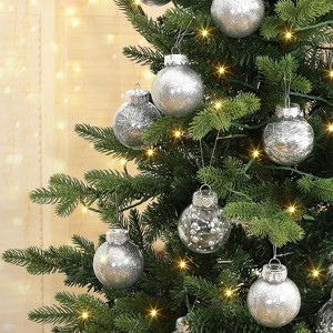 30 Pcs Christmas Ball Ornaments, 2.36 Inch/6 Cm Christmas Balls, Decorative Baubles, Shatterproof Christmas Tree Ball for Holiday Party Decoration - 1 of 4