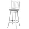 NicBex Set of 2  Bar Stools for Kitchen Island,Leather Counter Bar Stools with Wood legs,44 inch Bar Chairs for Dining Rooms,Kitchens Islands - 2 of 4