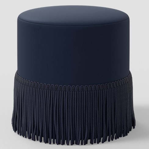 Target velvet ottoman on sale