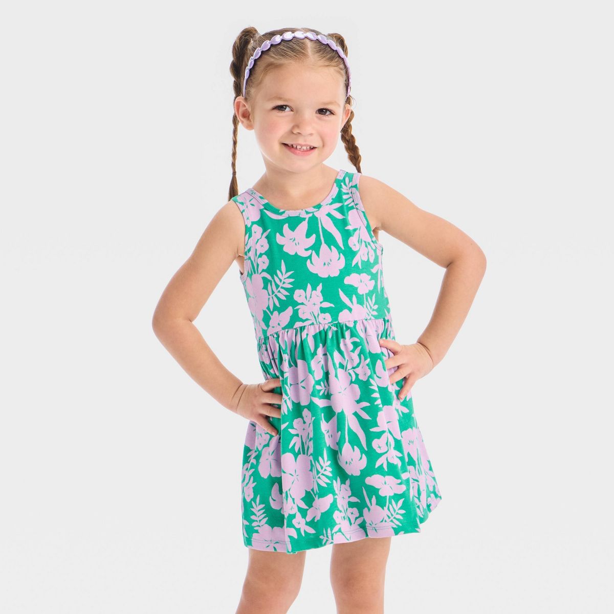 Toddler Girls' Tank Dress - Cat & Jack™ - thumbnail 4